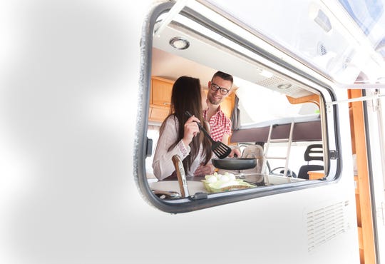 Make sure you have all the cooking utensils you need  –including at least one sharp knife  – before you hit the road.