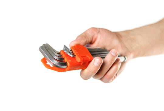 Bring a set of hex wrenches along with you.