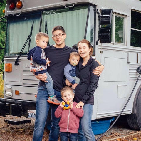 This family of five grew tired of expensive rent, 