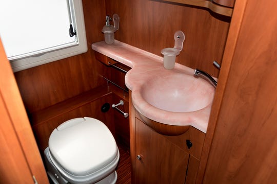 You'll need special toilet paper for your RV's bathroom that is designed to dissolve easily.