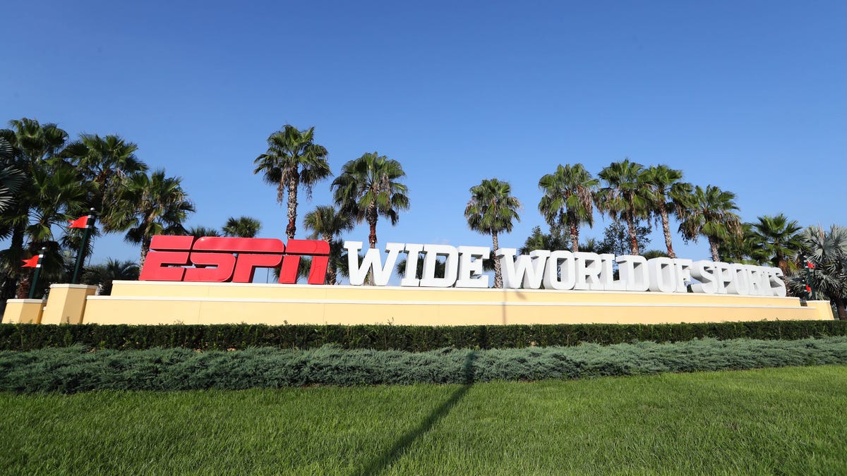 The entrance of ESPN Wide World of Sports.