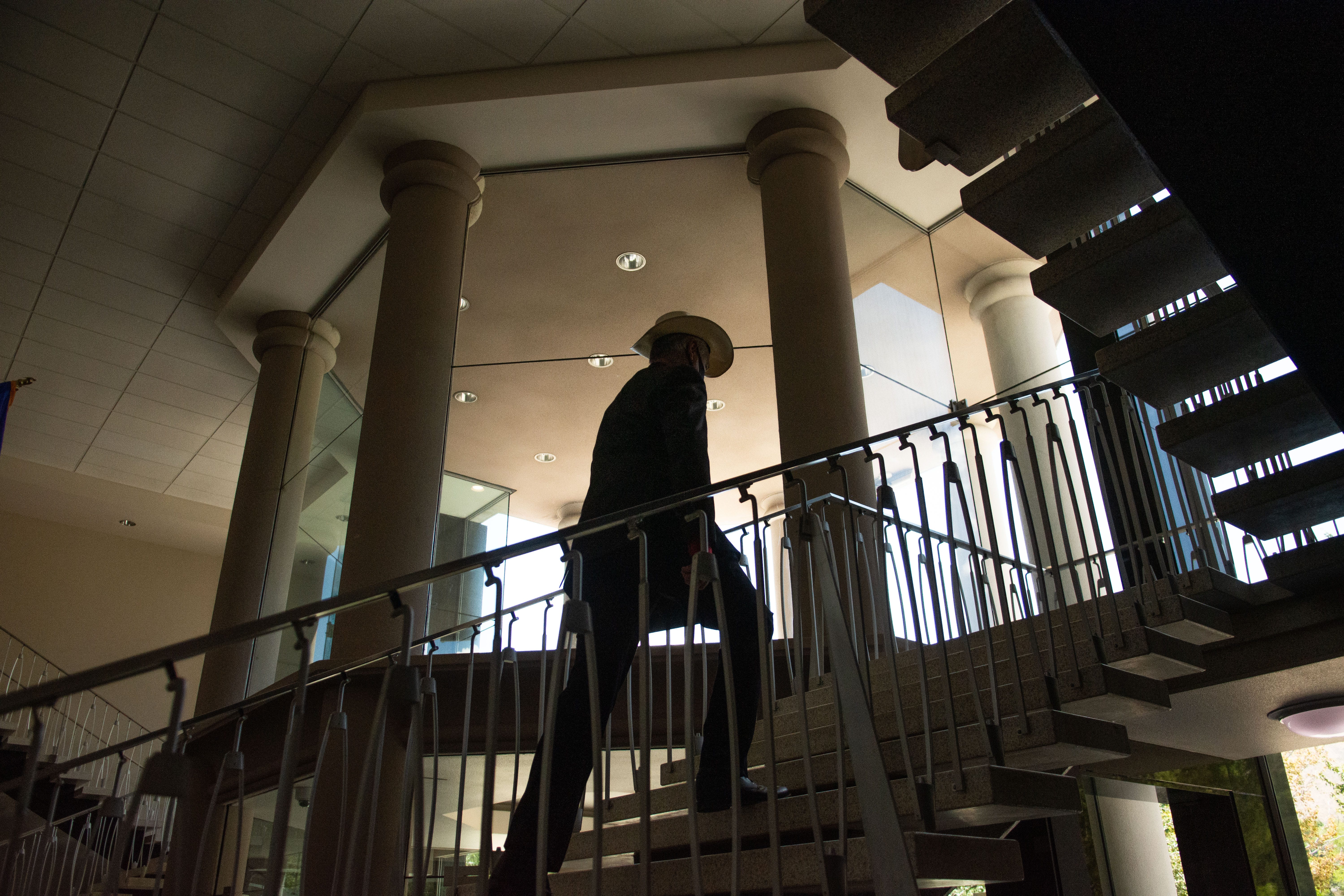 State Senate Minority Leader James Settelmeyer at the Legislature on the twelfth day of the 31st Special Session in Carson City on Sunday, July 19, 2020.