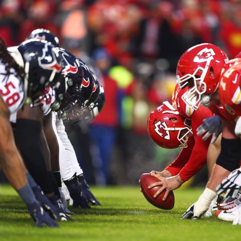 The Kansas City Chiefs and Houston Texans, who met