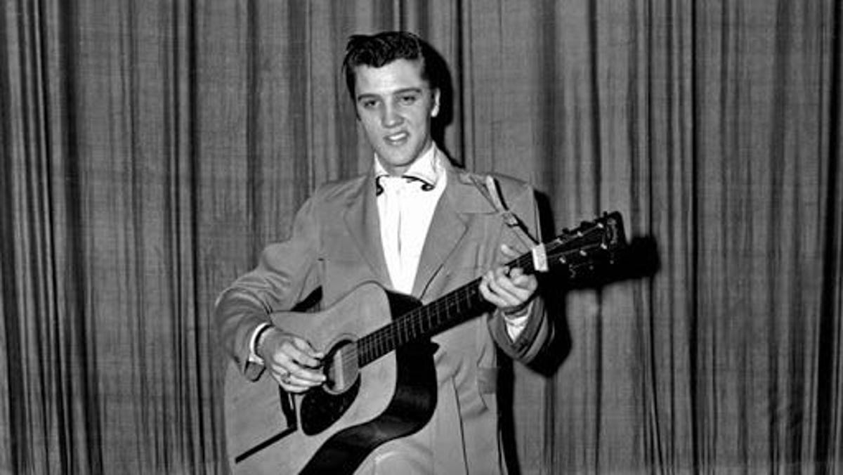 Elvis Presley's 'Sun Sessions' guitar up for auction
