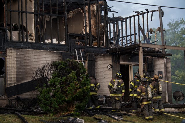 Fire At Hickory Creek Apartment