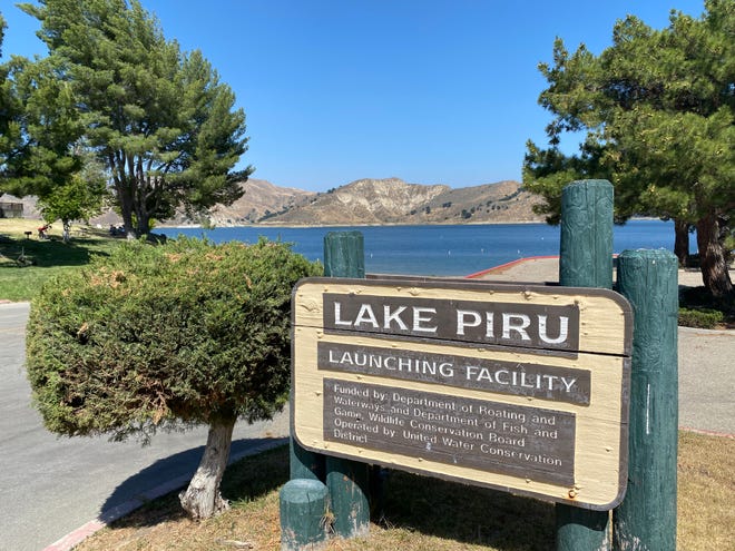 Lake Piru in eastern Ventura County.