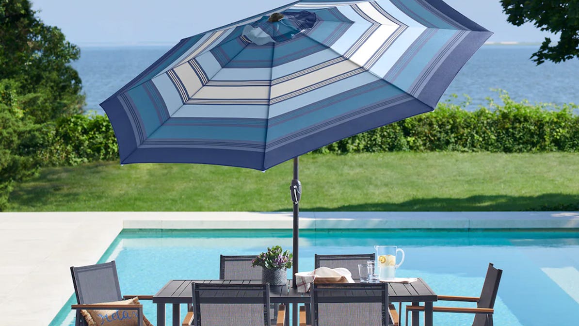 This umbrella is a must-have for outdoor spaces.