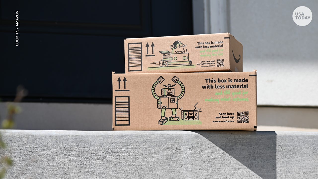 grens Obsessie tint Recycling Amazon boxes: Amazon has new boxes to turn into activities