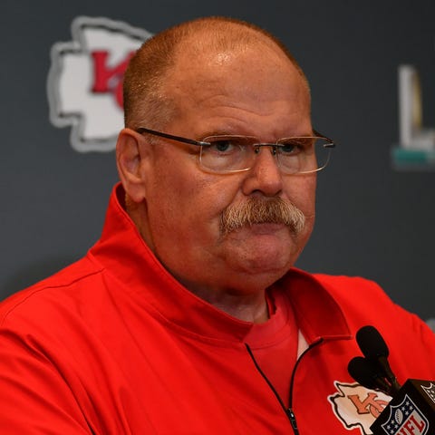 Don't tell Chiefs head coach Andy Reid this could 