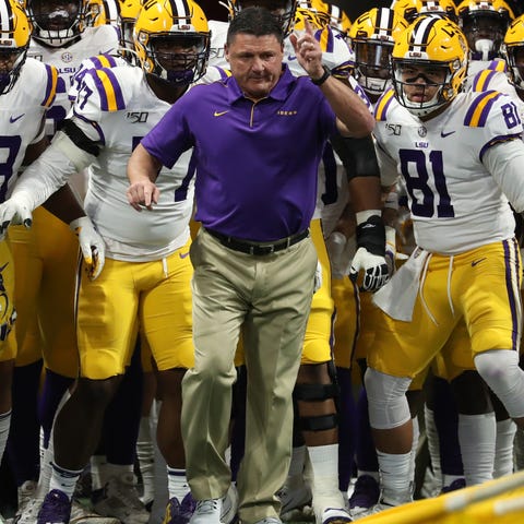 LSU and coach Ed Orgeron are not sure when they ca