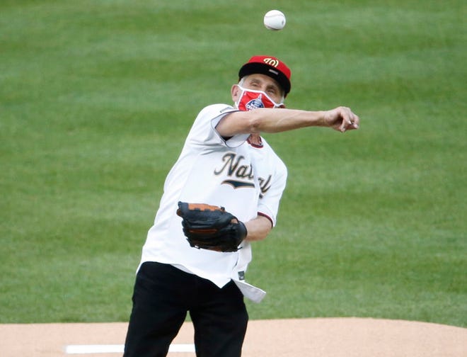 As Harry Doyle would say, Dr. Anthony Fauci's first pitch was juuuuuust a bit outside.
