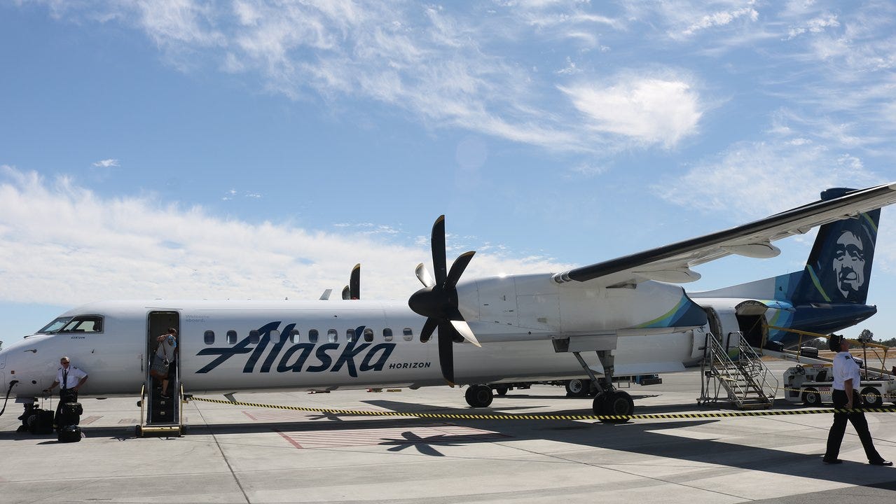 Alaska Airlines suspends all flights in and out of Portland, Spokane