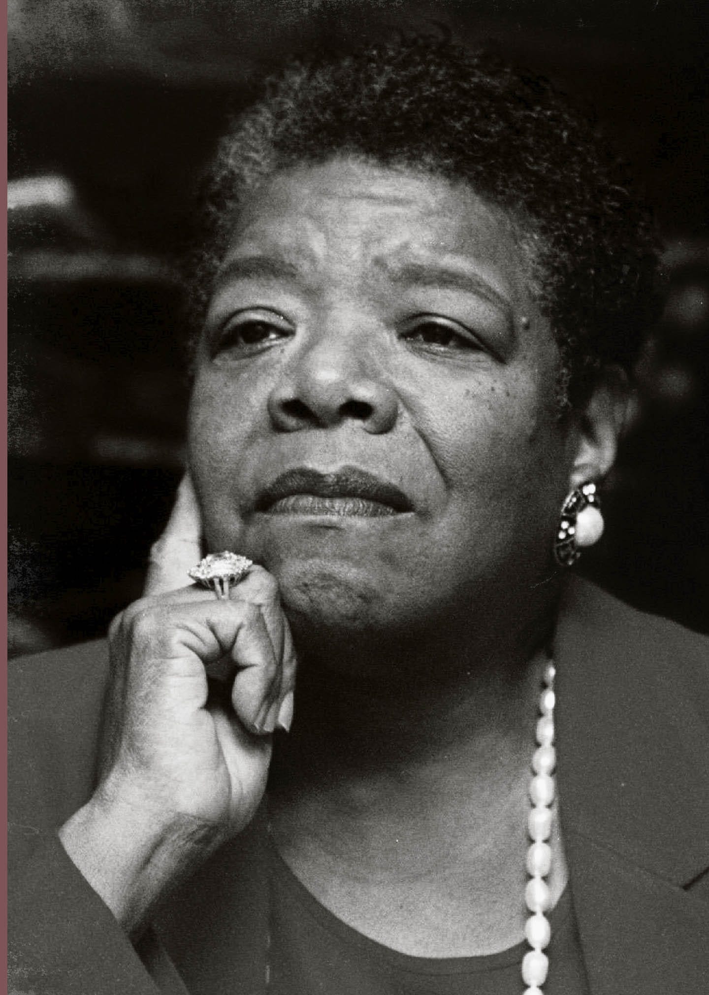 Maya Angelou was a poet and essayist who died in 2014.