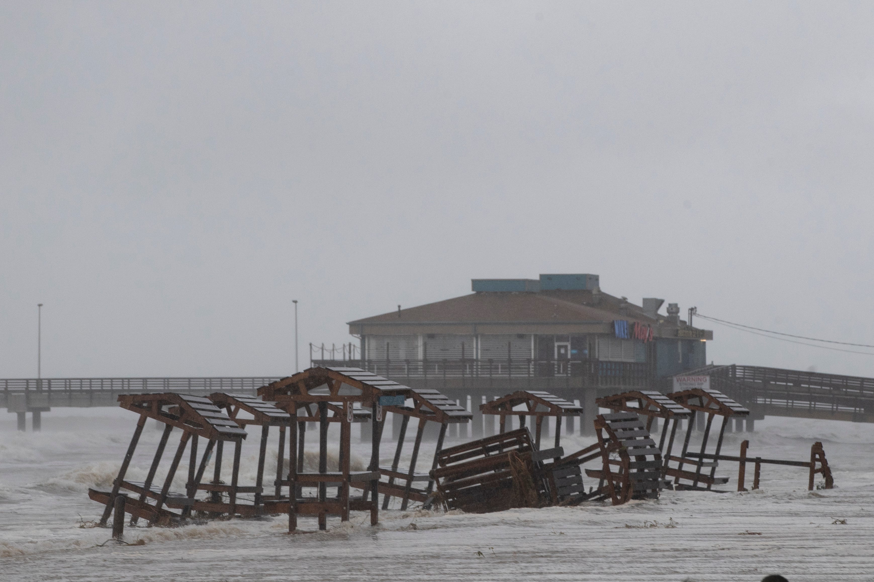 Bob Hall Pier Torn Down Replaced After Hurricane Hanna Damage