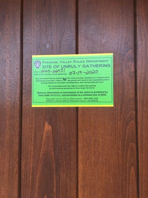 Party At Paradise Valley Short Term Rental Had 300 People Police Say