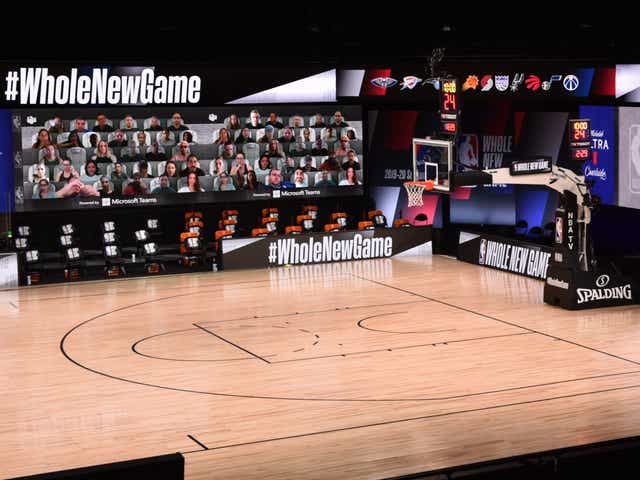 Nba Virtual Fans Creative Way To Generate Enthusiasm Inside Bubble