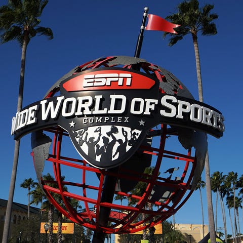 A look at the entrance to  ESPN Wide World of Spor
