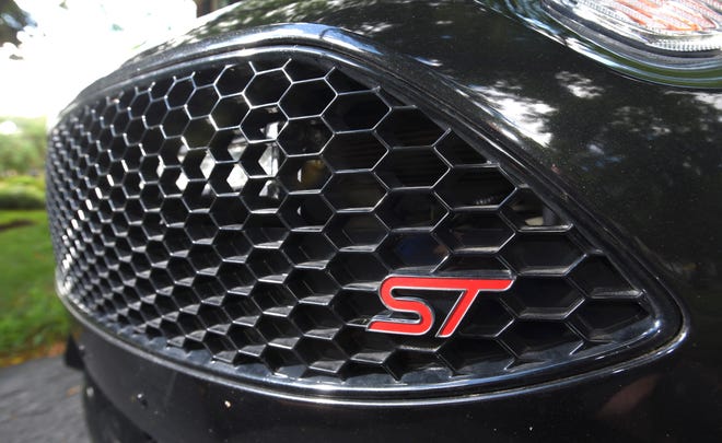 The ST logo on the grill.