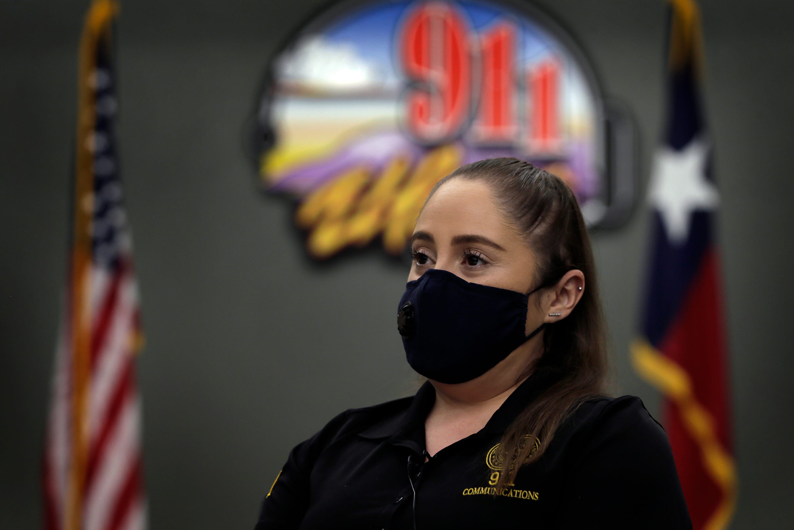 911 Public Safety Telecommunicator Bernardette Falcon took the first call on Aug. 3 during the mass shooting at Walmart in El Paso.