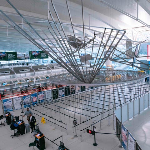 The Terminal 1 section is seen at John F. Kennedy 