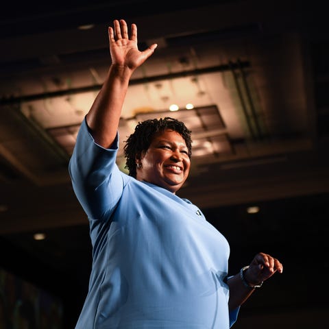 Democratic Georgia gubernatorial candidate Stacey 