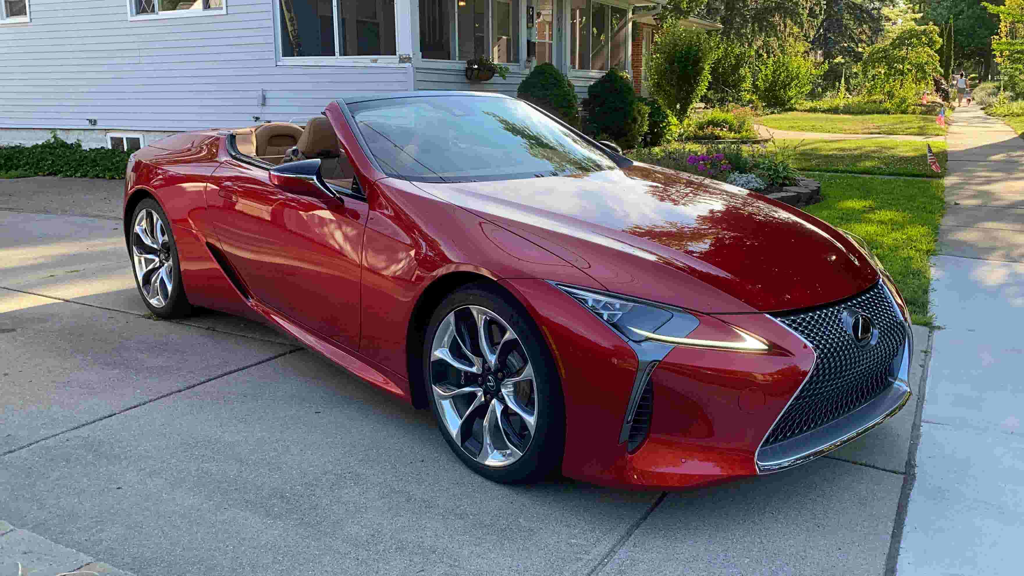 video first drive 2021 lexus lc 500 convertible