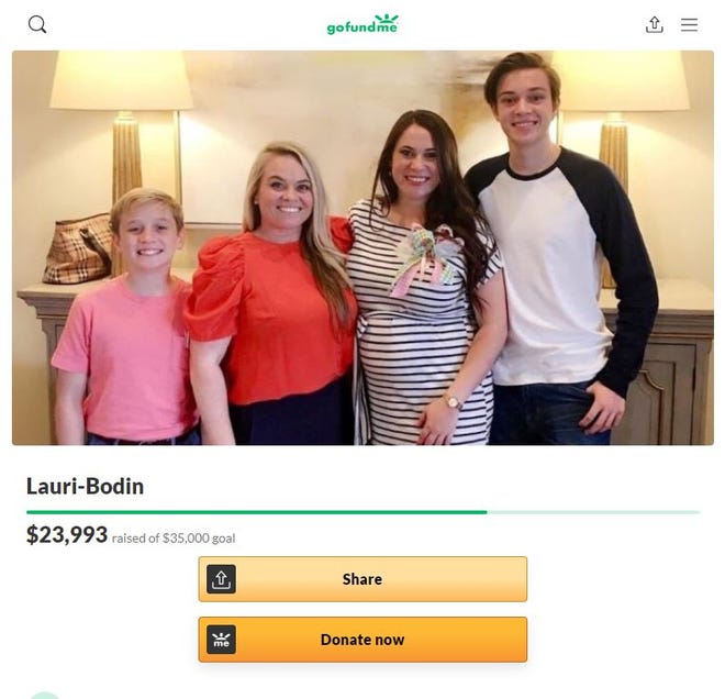A GoFundMe has been created for the children of Lauri Walters Bodin, second from left, who was fatally shot by her estranged husband, who then died by suicide.