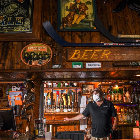 Pete Mastsko, owner of Backstreets Pub & Grill in 