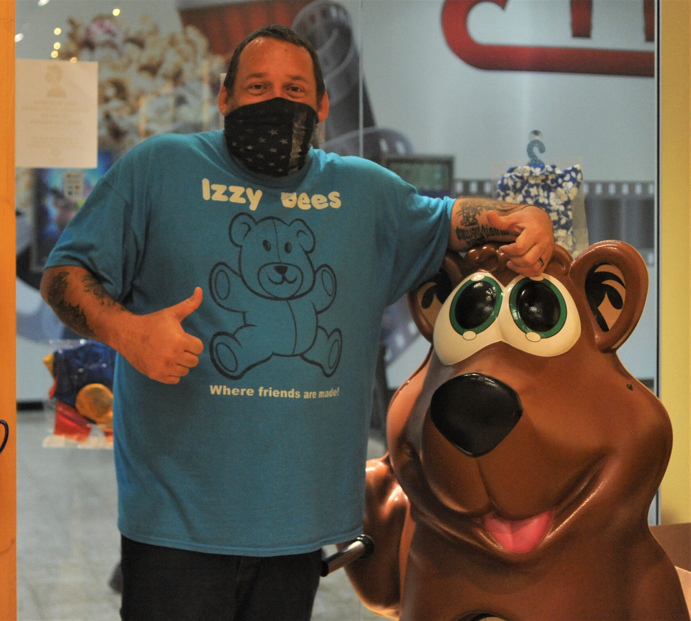 Build your own stuffed animals at Izzy Bees in Colony Square Mall