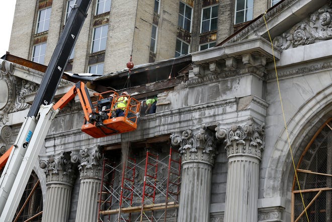Detroit Train Station Ford Continues Renovation Despite Coronavirus