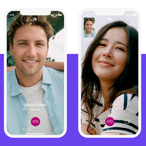 The dating app Hinge allows users to enjoy a video