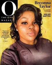 The cover of the September issue of "O, The Oprah Magazine" features Breonna Taylor.