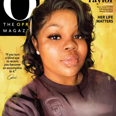 September 2020 cover of "O, The Oprah Magazine" pa
