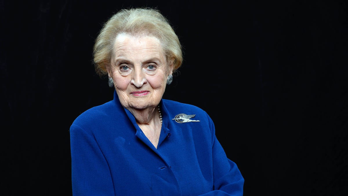 Madeleine Albright, in her words: Secretary of state talks courage