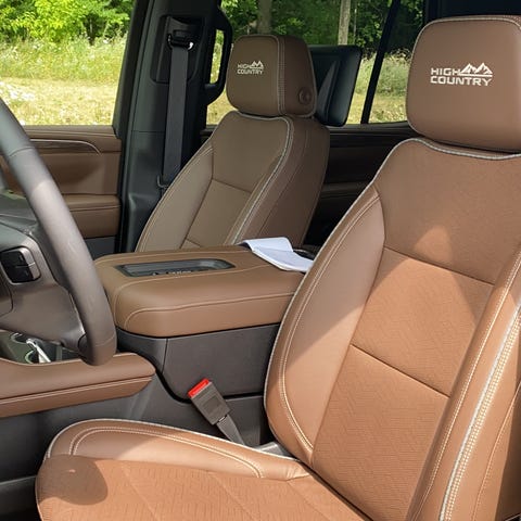 2021 Chevrolet Tahoe High Country interior