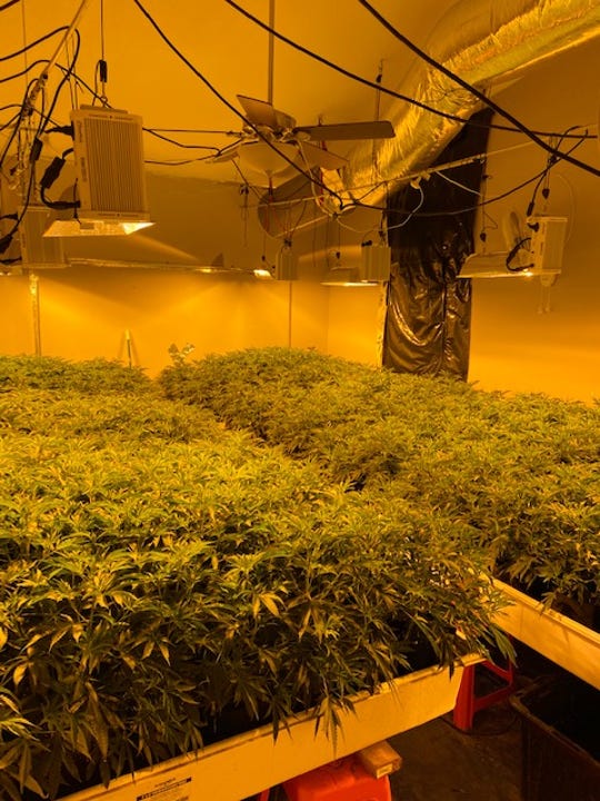After a month-long investigation into illegal indoor marijuana grows and electrical bypasses, a multi-law enforcement investigation led to the arrest of two men.