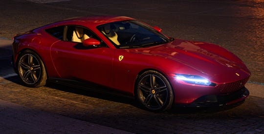 Ferrari introduced a record five new models in 2019, including the Roma Coupe, with a mid-front-mounted 620-horsepower engine.