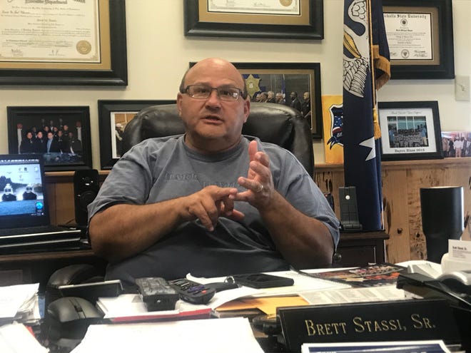 Iberville Parish Sheriff Brett Stassi said the parish had minimal damage from Hurricane Laura.