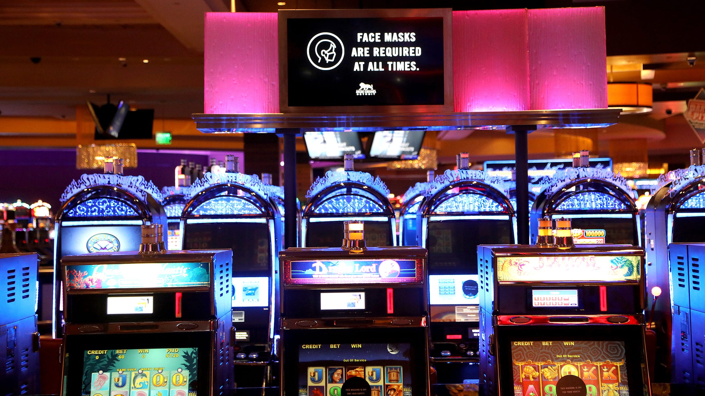 Detroit casinos reopen with capacity restrictions