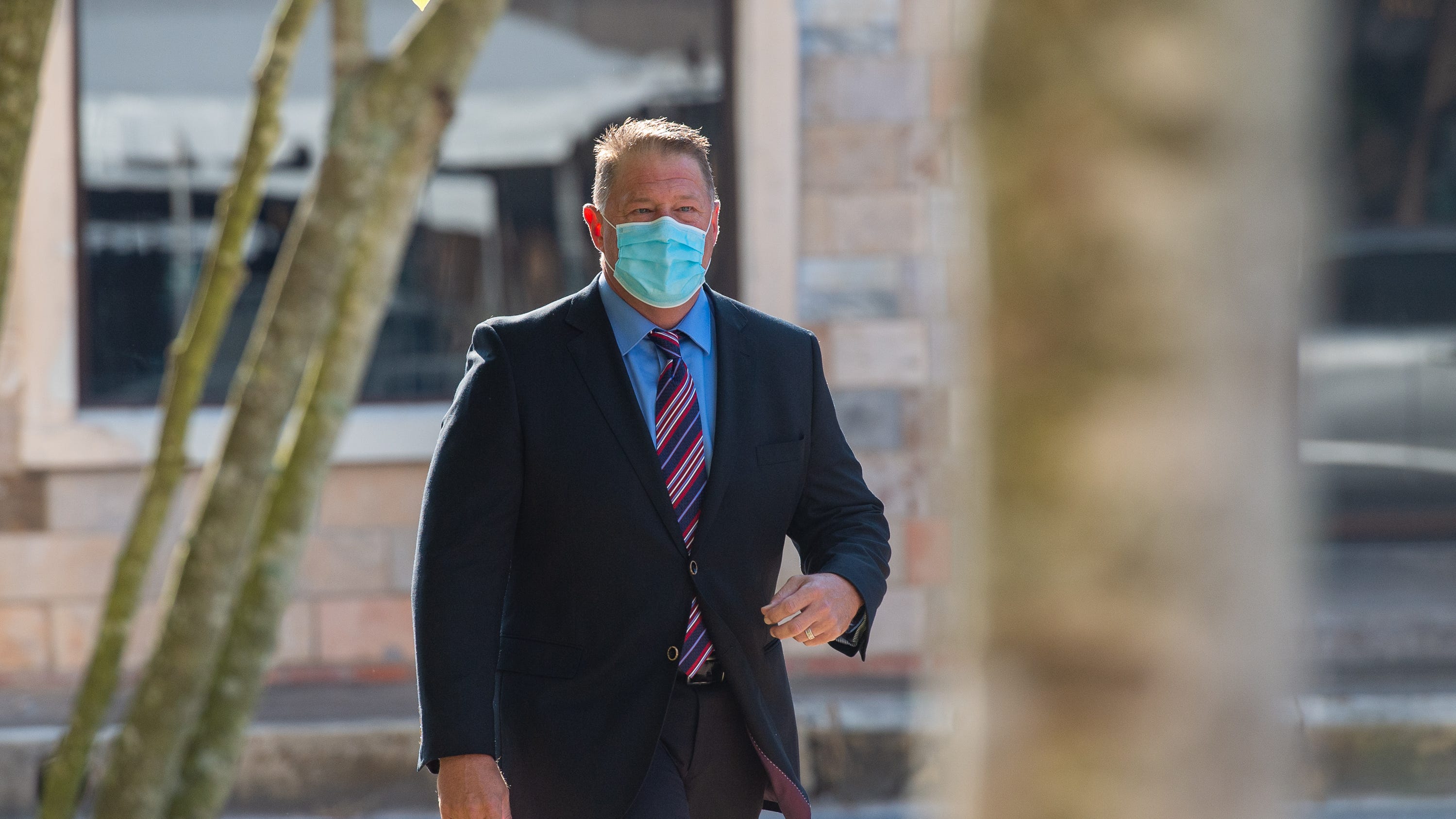 Former Lafayette City Marshal reports to jail, moved for his 'safety'