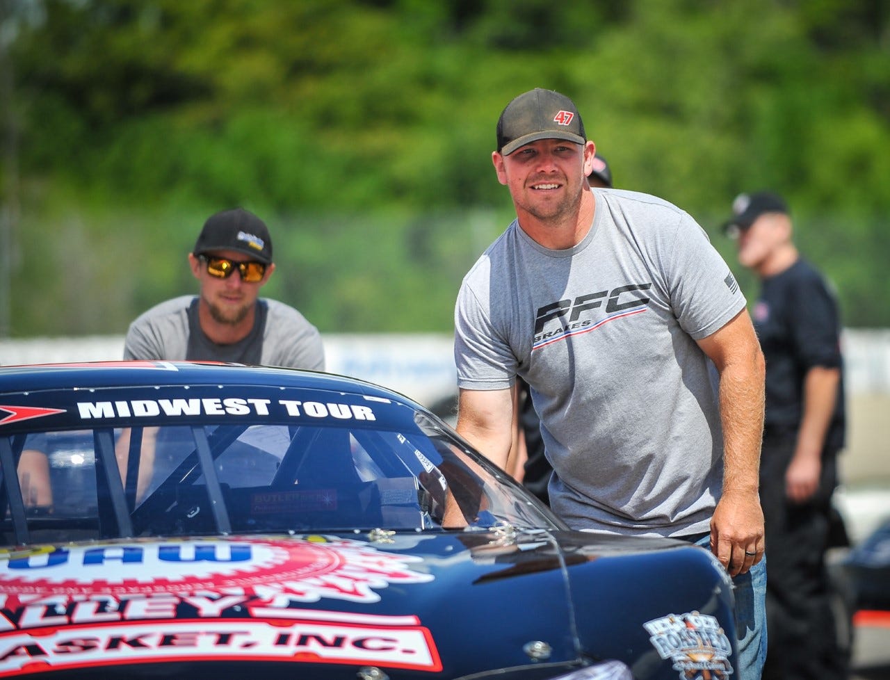 old school race car track