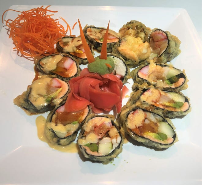 The Butterfly Roll at Nippon Thai in Satellite Beach offers sushi flavor without the need for rice.