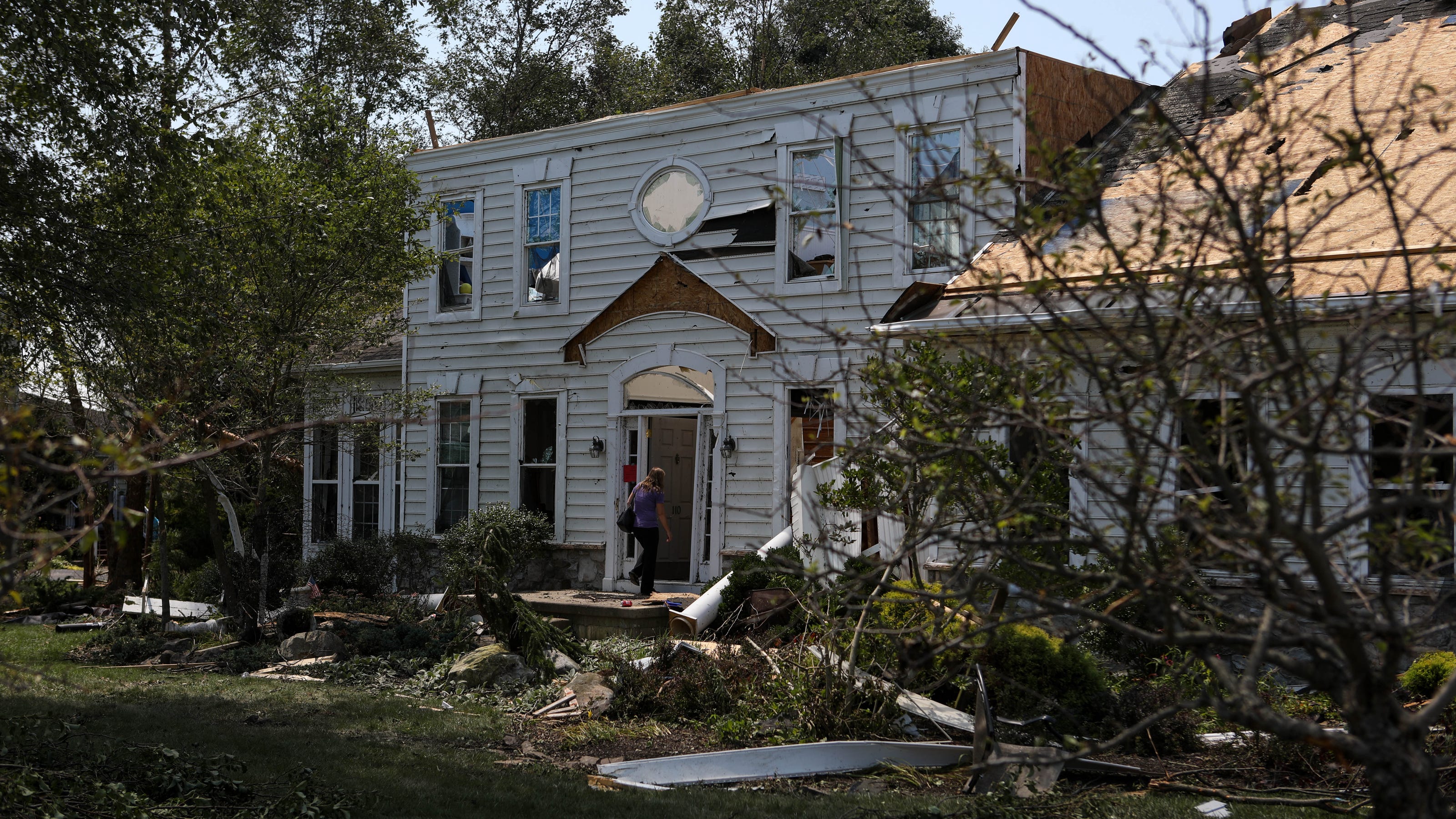 After Tornado Middletown Area Neighborhood Grapples With Fear Shock
