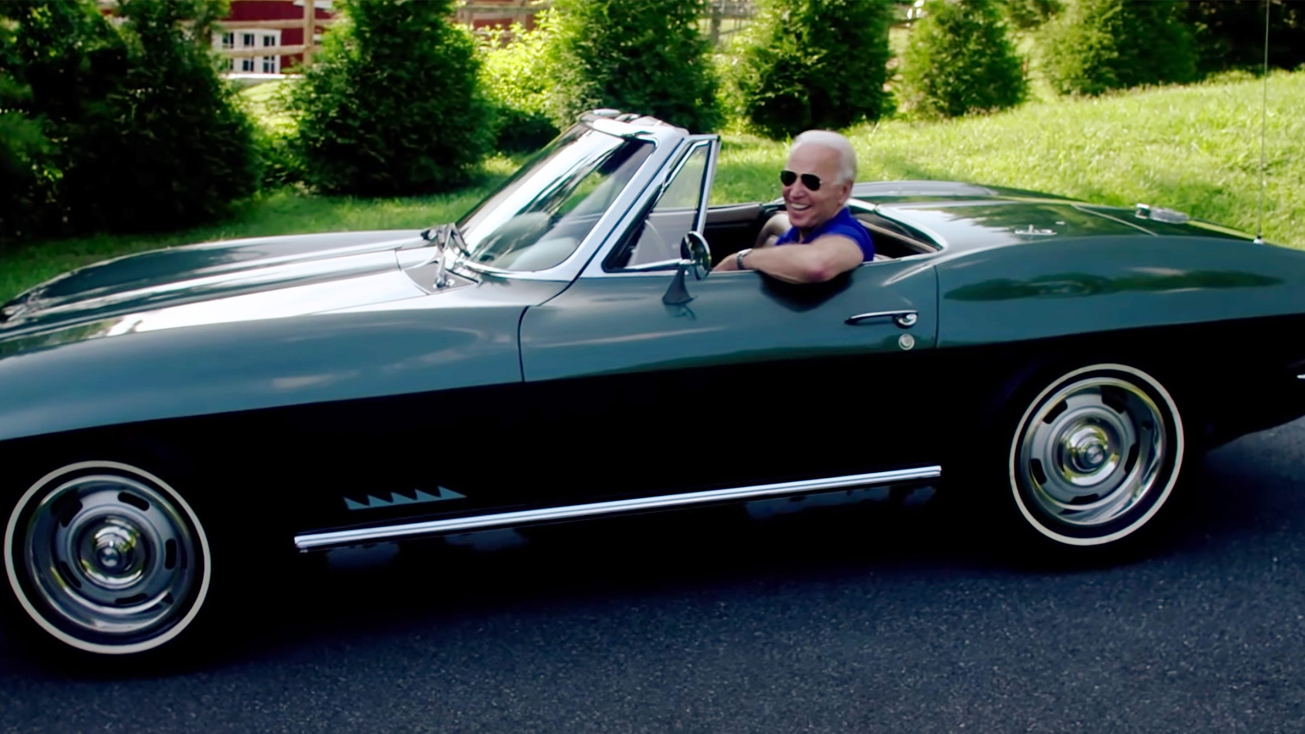 Biden Spills Beans On Gm S Future Electric Corvette In Campaign Ad
