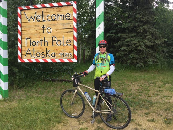 Gary Wietgrefe, after arriving in North Pole, Alaska