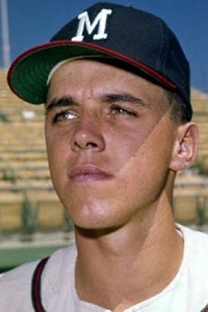 Evansville native Dan Schneider pitched for the Milwaukee/Atlanta Braves and Houston Astros in the 1960s.