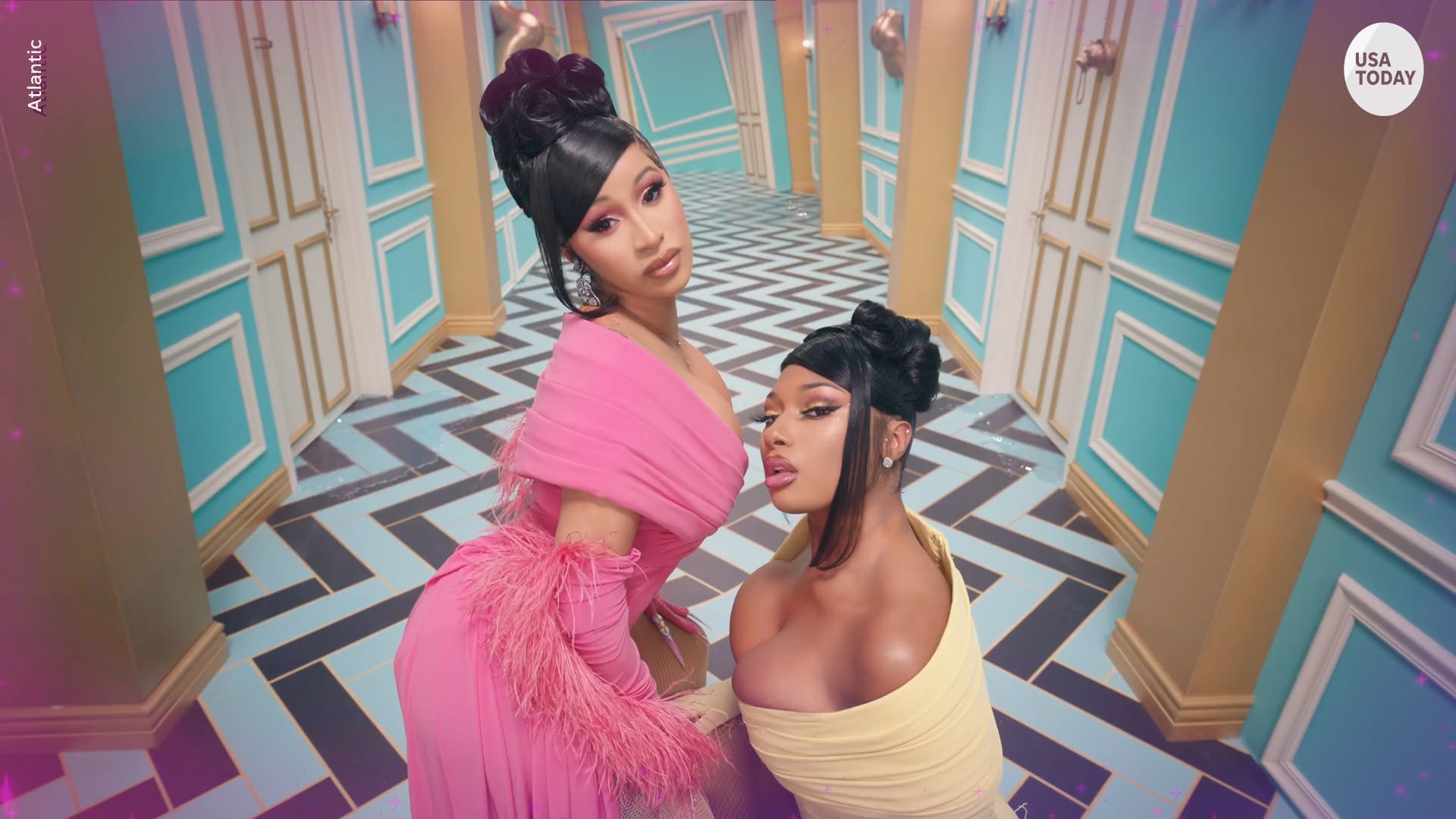 Cardi B Megan Thee Stallion Wap Video Makes Waves On Social Media - roblox music id wap cardi b