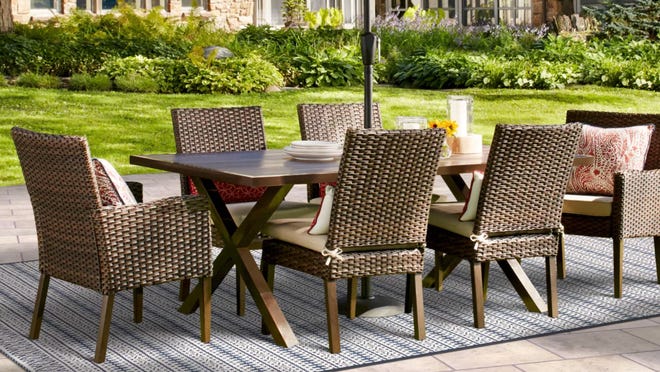 Patio Furniture Outdoor Dining Tables Rugore At Target - Best Patio Accessories 2020