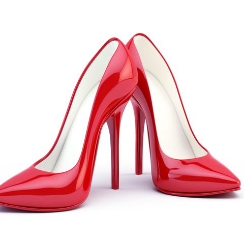 There doesn't appear to be room for high heels in 