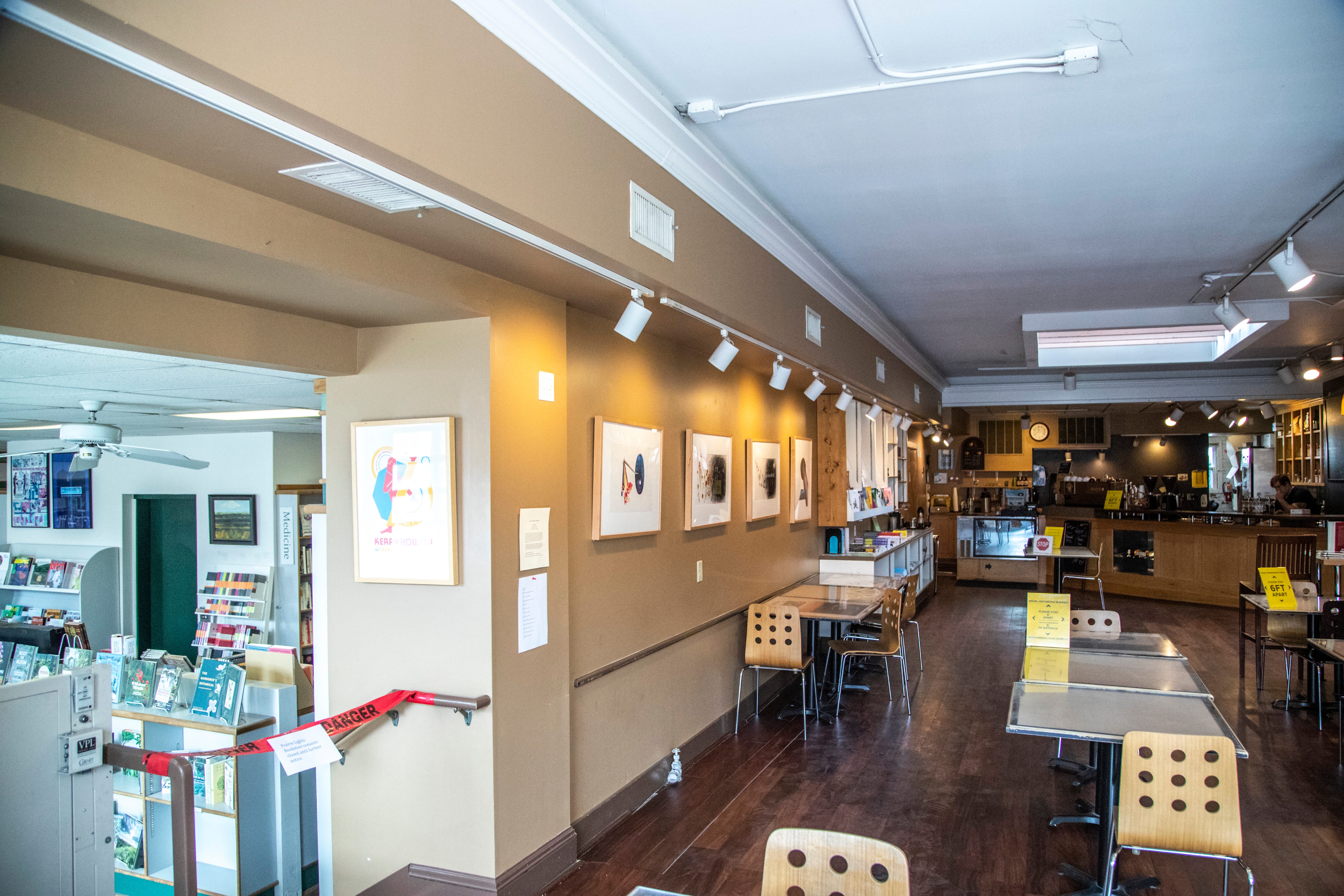 Prairie Lights Cafe reopens, bookstore stocks up for students return